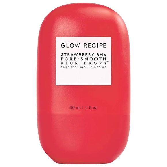 Glow Recipe Strawberry BHA Pore-Smooth Blur Drops, 30ml / 1 fl. oz. - Picture 1 of 12